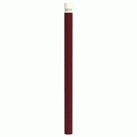 POTELET VITYL PMR TÊTE GORGES MÉT HTR 1.20M Ø90MM ROUGE 3004 - BUTON DESIGN