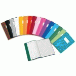 PROTÈGE-CAHIER, A5, EN PP, BLEU FONCÉ OPAQUE - LOT DE 75