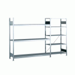 RAYONNAGE DE BASE EASY-FIX CHMAXNV.:400 KG LARGEUR:2000 MM - SCHULTE LAGERTECHNIK