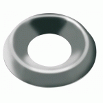 RONDELLES CUVETTES EMBOUTIES - INOX A2 - DIAMÈTRE 3 MM - 200 PIÈCES ACTON