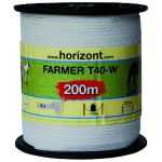 RUBAN FARMER T40 BLANC 40MMX200M