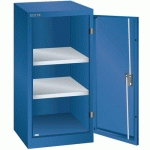 ARMOIRE BLEU GENT. 500X500X1000 AVEC 2 RAYONS AMO. - LISTA