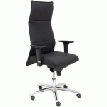 FAUTEUIL DE DIRECTION ALBACETE CUIR - NOIR