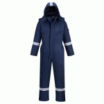 PORTWEST FR53 COMBINAISON HIVER FR ANTISTATIQUE MARINE - TAILLE XXL - STANDARD