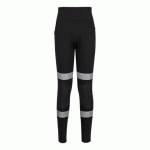 PORTWEST KX381 KX3 LEGGINGS DE TRAVAIL FLEXI POUR FEMMES NOIR - TAILLE S