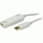 RALLONGE AMPLIFIÉE ATEN UE2120 USB 2.0 TYPE A/A - MÂLE/FEMELLE 12 M