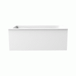 TABLIER DE BAIGNOIRE FRONTAL 180X60CM - RECOUPABLE SUR MESURE - BLANC JACOB DELAFON