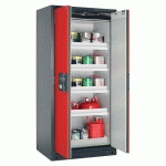 ARMOIRE SÉCURITÉ Q-PEGASUS-90 Q90.195.090.WDAC GRIS/ROUGE - ASECOS