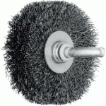 BROSSE PLATE NON TORSADÉE SUR TIGE EN ACIER ST - PAR 10 - 100X10 PFERD