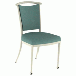 CHAISE 550 MOBILE ALU ASS/DOS GINKGO VERT - 4P BEIGE 1013 - MOBIDECOR