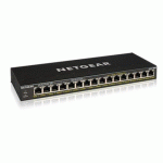 NETGEAR GS316PP NON-GÉRÉ GIGABIT ETHERNET (10/100/1000) CONNEXION ETHERNET, SUPPORTANT L