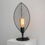 PR HOME ELM LAMPE À POSER EN FORME DE FEUILLE, HAUTEUR 42 CM