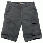 SHORT DE TRAVAIL - RIGBY RUGGED CARGO - GRIS - T48 - TOUR 102 CARHARTT