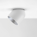 THE LIGHT GROUP SLC CUP DOWNLIGHT ENCASTRÉ LED BLANC/ARGENT 2 700K