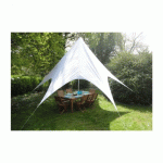 VOILE D'OMBRAGE TEPEE BLANC - DIAMÈTRE 350CM CONFORTEX