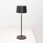 ZAFFERANO OLIVIA 3K LAMPE À POSER RECHARGEABLE IP65 GRIS