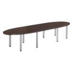 TABLE DE RÉUNION CONSUL L. 420 X P. 120 CM - CHÊNE FONCÉ