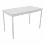 TABLE DE RÉUNION TREFF 120 X 60 BLANC/ BLANC