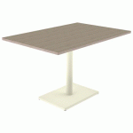 TABLE MENORCA 120X80 T6 ÉP 24MM STR ALAI CHÊNE B. CAPP/1013 - MOBIDECOR