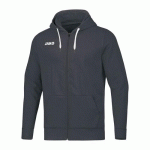 VESTE DE FOOT À CAPUCHON - JAKO - BASE GRIS