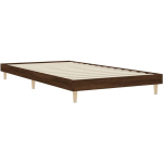 LIT SIMPLE，CADRE DE LIT CHÊNE MARRON 90X190 CM BOIS D'INGÉNIERIE VIDAXL VIDAXL