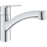 GROHE - MITIGEUR MONOCOMMANDE ÉVIER AVEC LIMITEUR DE DÉBIT, CHROME (MM300030007001)