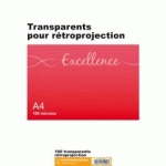 100 TRANSPARENTS DE RÉTROPROJECTEUR BUSINESS - COPIEUR COULEUR