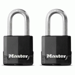 CADENAS À CLÉ EN ACIER LAMINÉ EXCELL M115EURTLF - MASTER LOCK