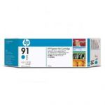 HP - 91 - C9467A - CARTOUCHE D'ENCRE CYAN - PRODUIT D'ORIGINE - 775 ML