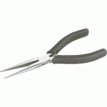 PINCE ÉLECTRONIQUE BEC 1/2 ROND - DROIT SAM OUTILLAGE