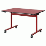 TABLE MALIBU RAB 120X80 T5 DL ST ANTIB ROUG U321/NO ROU 3020