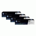 TONER HP 126A - NOIR, CYAN, MAGENTA, JAUNE PACK DE 4