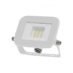 PRO VT-44010 PROJECTEUR LED 10W CORPS DE PUCE SAMSUNG LUMIÈRE BLANCHE 6500K IP65 - 10013 - BLANC - V-TAC