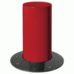 BORNE RÉTRACTABLE BARCELONE Ø 27 CM - ROUGE FONCÉ 3004 - PROCITY