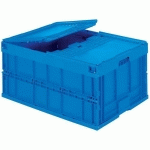 BAC PLIABLE 200L+COUVERCLE 800*600*455 MM - WALTHER FALTBOX