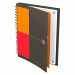 CAHIER SPIRALE OXFORD INTERNATIONAL MEETINGBOOK B5 17,6 X 25 CM - PETITS CARREAUX - 160 PAGES