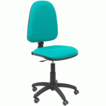 CHAISE AYNA - ROUE POUR PARQUET - TURQUOISE - PIQUERAS Y CRESPO