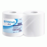 LOT DE 2 - BOBINE D'ESSUYAGE LUCART STRONG 1000 - BLANCHE
