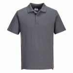 PORTWEST L210 POLO JERSEY LÉGER (48 PIÈCES PAR CARTON) GRIS ZOOM - TAILLE M