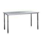 TABLE INOX CENTRALE PROFONDEUR 700 TABLE INOX CENTRALE  LARGEUR 800 MM (TBGG0036)