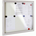 VITRINE EXTÉRIEURE REVERSO AVEC CADRE EN ALUMINIUM 692X518X35MM - SATA - VERV4AN3VM