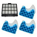 3 ENSEMBLES FILTRE D'ÉPONGE + 1PIÈCE FILTRE POUR REMPLACEMENT SAMSUNG DJ97-00492A SC6520 SC6530