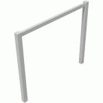 BARRIÈRE POUR CHEMINS PIÉTONS SOUDÉE GALVANISÉE - 1500MM - SCHAKE