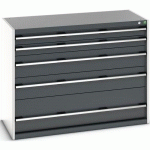 BOTT 1 ARMOIRE À TIROIRS SL-13610-5.4 AVEC 5 TIROIRS POUR CHARGE LOURDE_BOTT