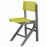 CHAISE EOLE AST - HÊTRE MANGUE - STRUCTURE HÊTRE ANTHRACITE - SUNSET CREATION