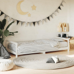 CADRE DE LIT POUR ENFANTS BLANC 90X200 CM BOIS DE PIN MASSIF - VIDAXL