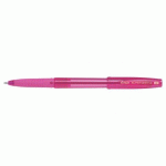 LOT DE 12 - STYLO-BILLE PILOT SUPER GRIP G NEON CAPUCHON POINTE MOYENNE BILLE ULTRA-RESISTANTE CORPS ET