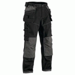 PANTALON DE TRAVAIL X1900 ARTISAN CORDURA® NYCO NOIR TAILLE 54C - BLAKLADER