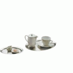 PLATEAU APS -KAFFEEHAUS- 26, 5 X 19 CM, HAUTEUR : 1 CM, OVALE