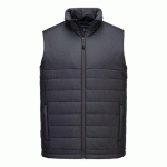 PORTWEST S606 BODYWARMER PROFESSIONNEL À BAFFLES ISOLÉES GRIS MÉTAL - TAILLE L